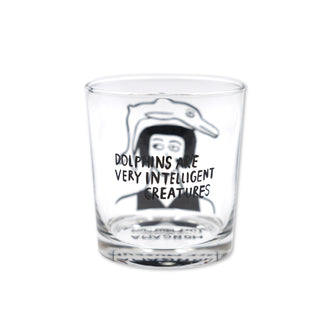 DOLPHINS ARE VERY INTELLIGENT CREATURES グラス