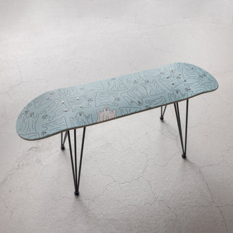GHOSTS Skate Deck Stool