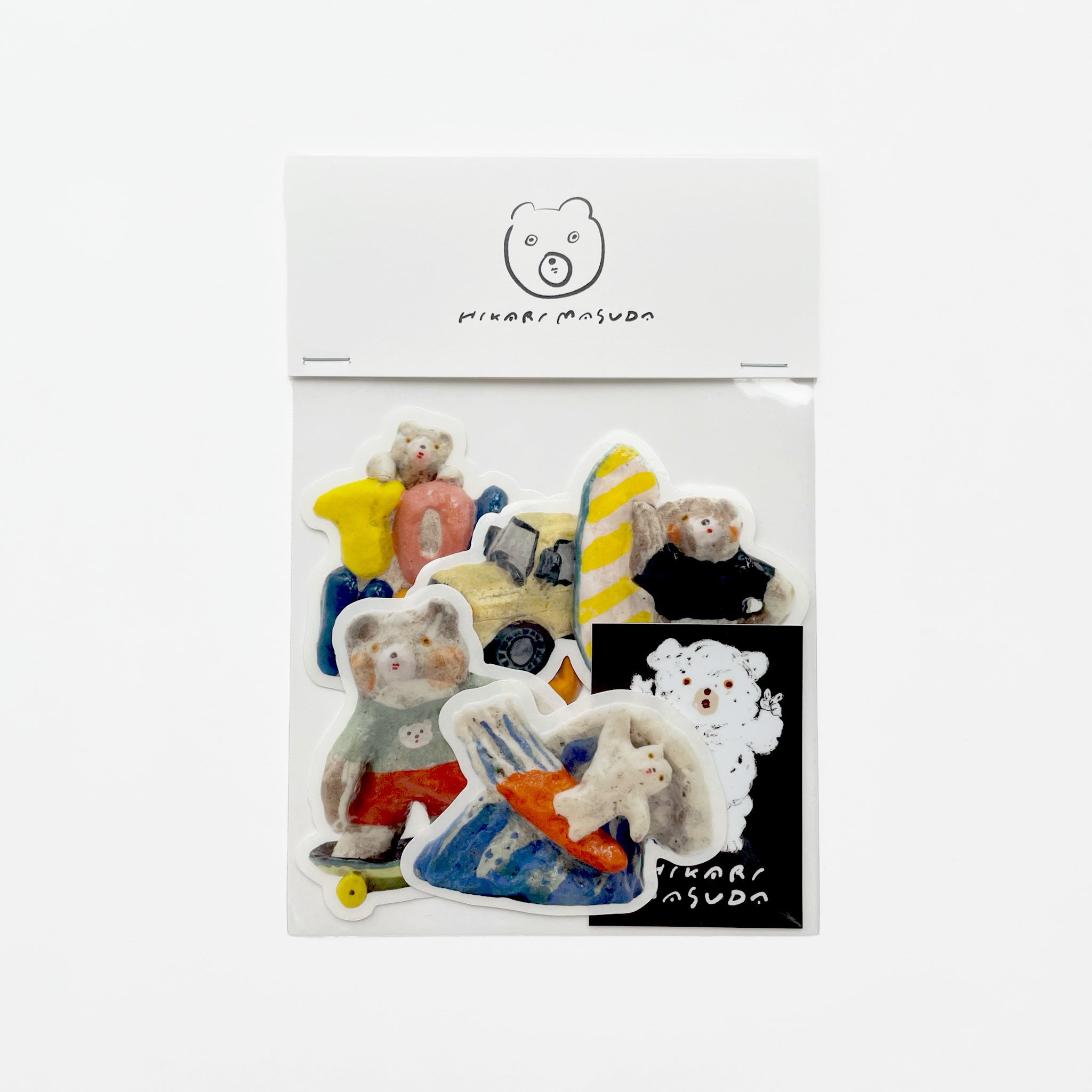 増田光 ステッカーセット(5枚入り)