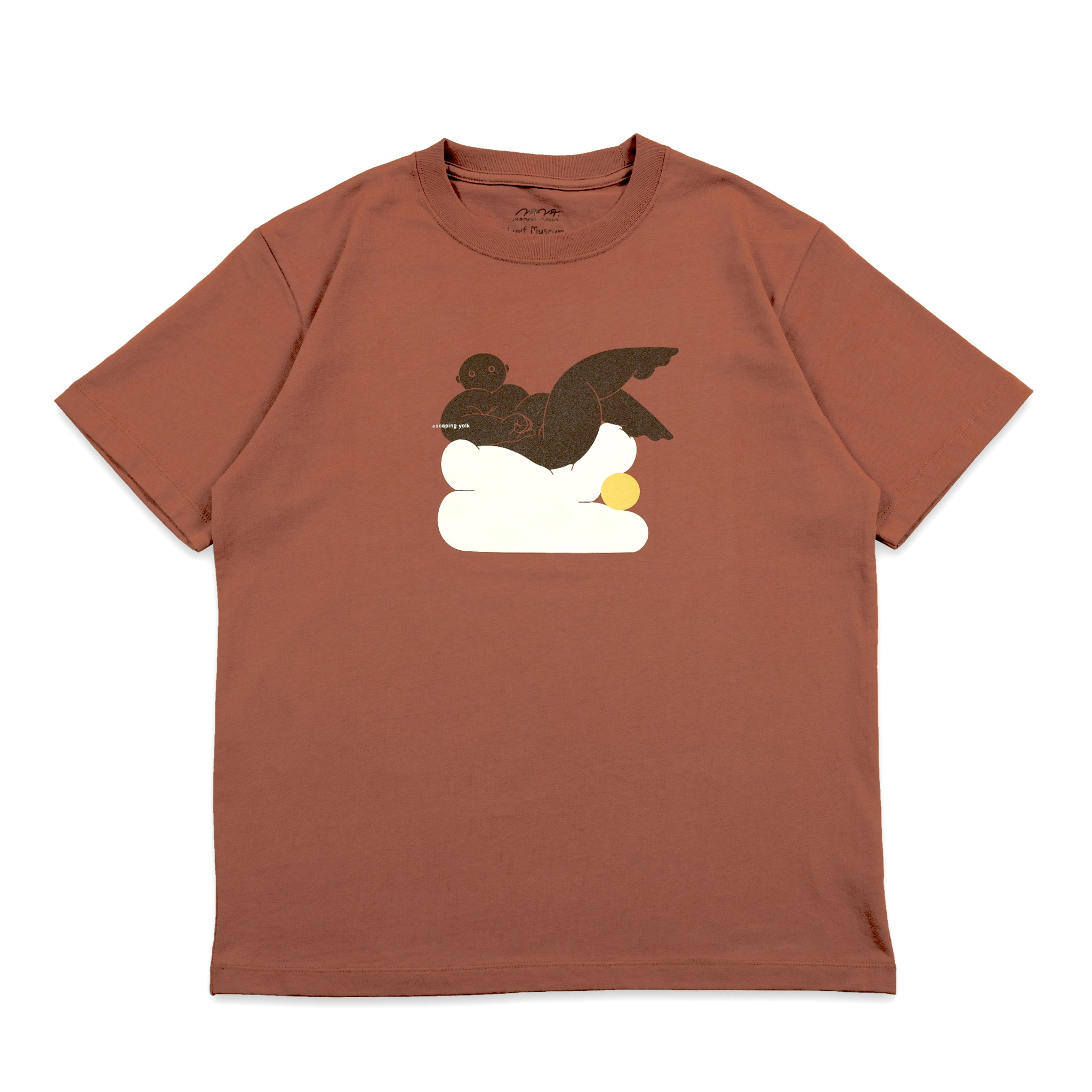 Escaping yolk Tシャツ