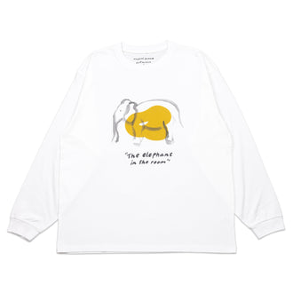 The elephant in the room 長袖Tシャツ
