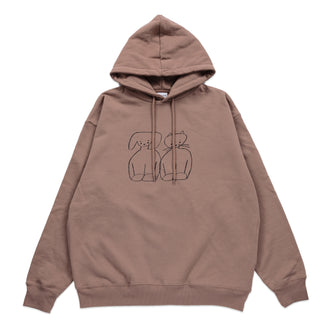 いぬとねこ パーカー