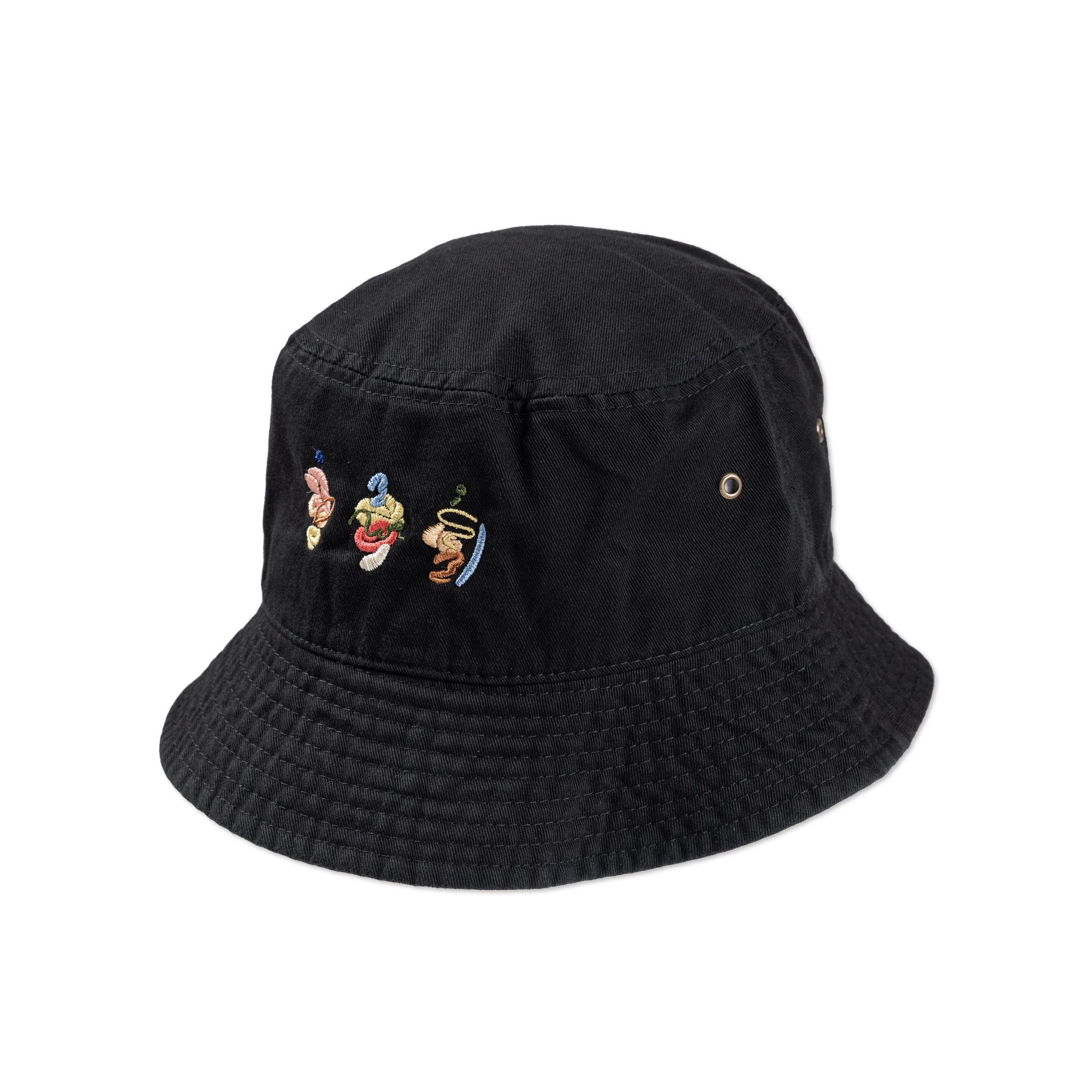 three dancing objects Bucket Hat